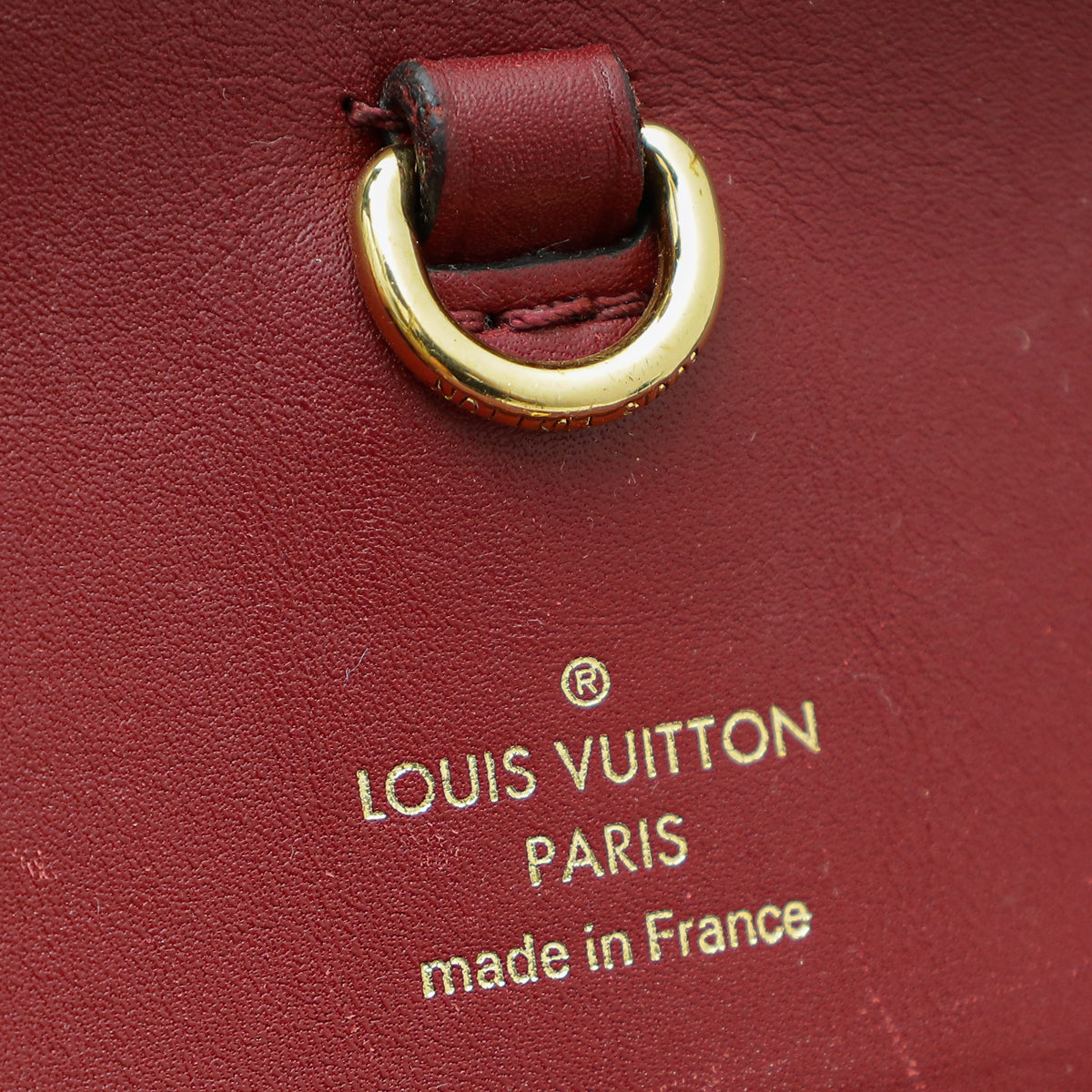 Louis Vuitton Monogram Burgundy Venus Tote Bag