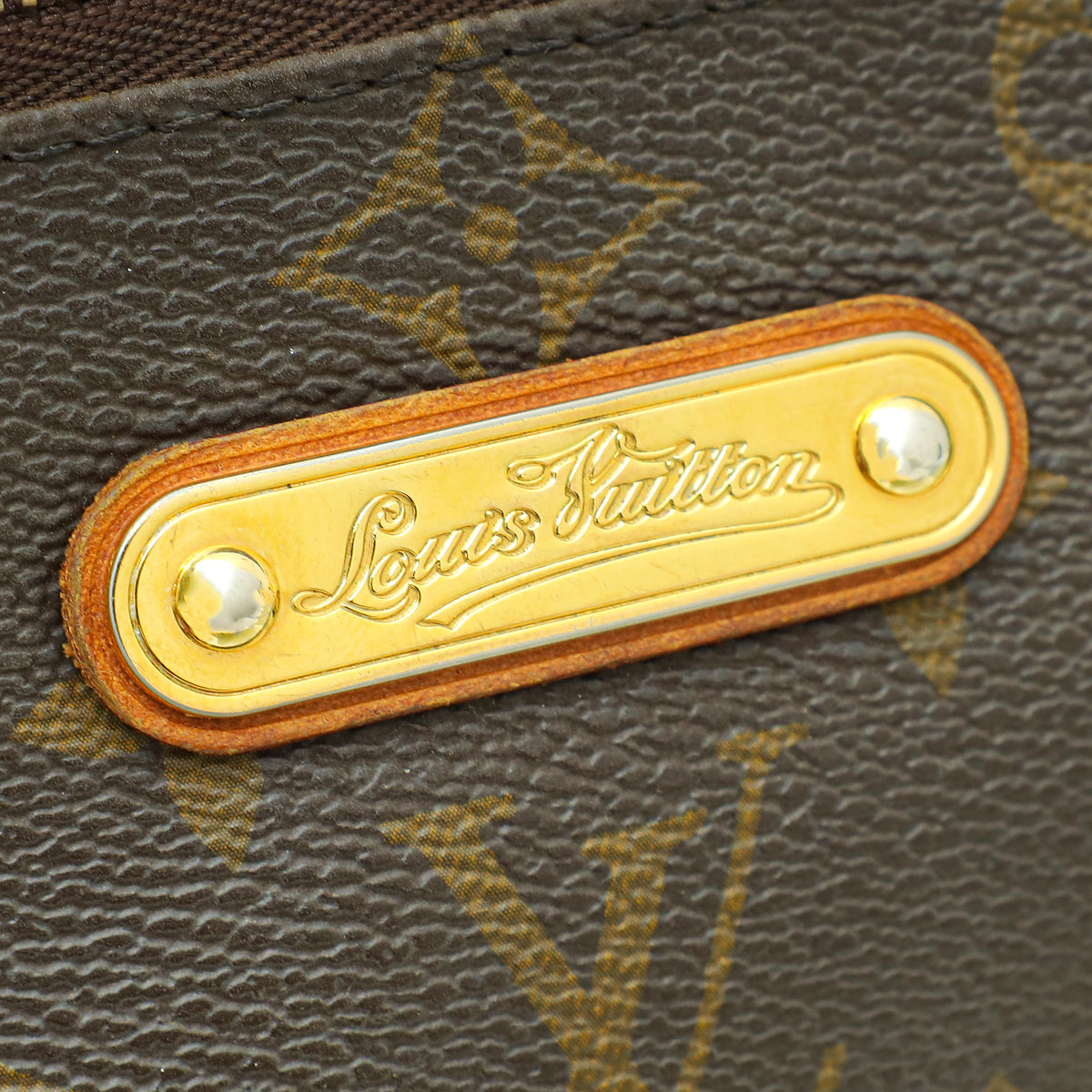 Louis Vuitton Brown Monogram Eva Clutch Bag