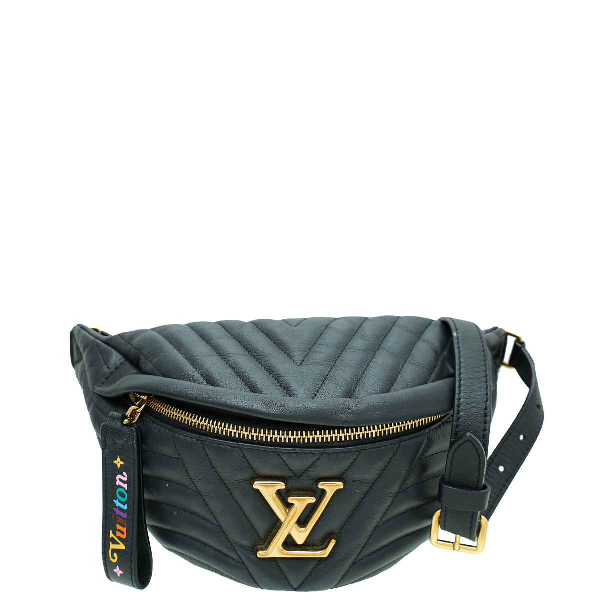 Louis Vuitton Black Quilted New Wave Bumbag