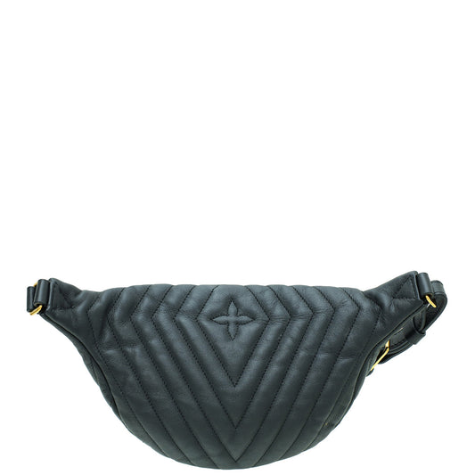 Louis Vuitton Black Quilted New Wave Bumbag