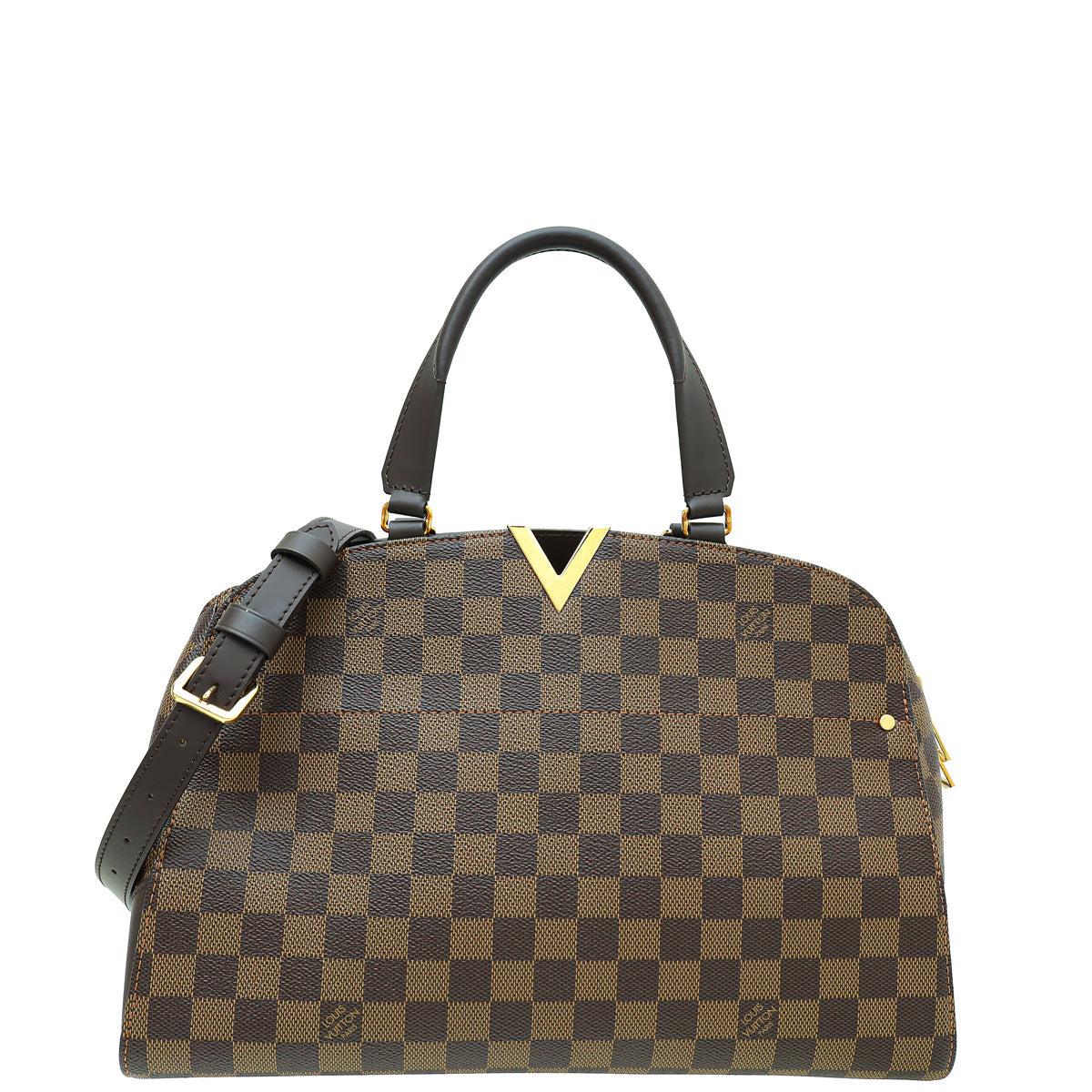 Louis Vuitton Damier Ebene Kensington Bowling Bag