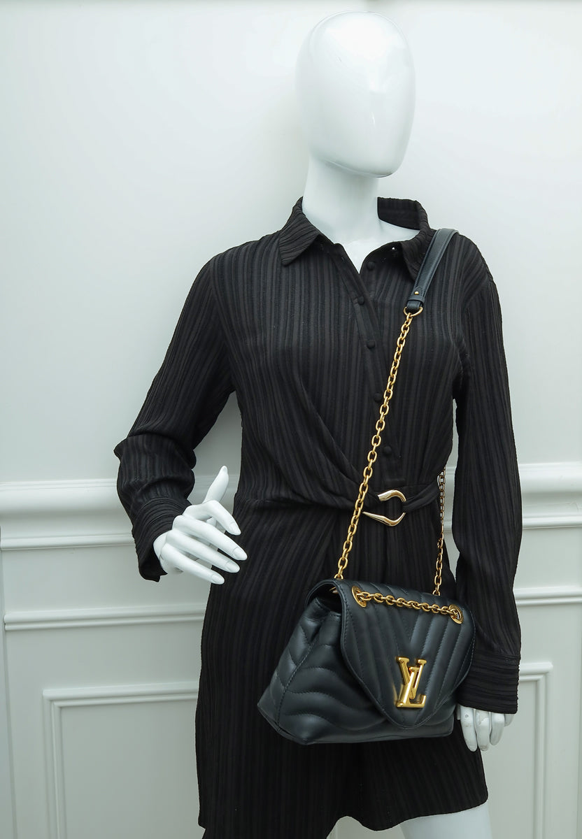 Louis Vuitton Black New Wave Chain Bag