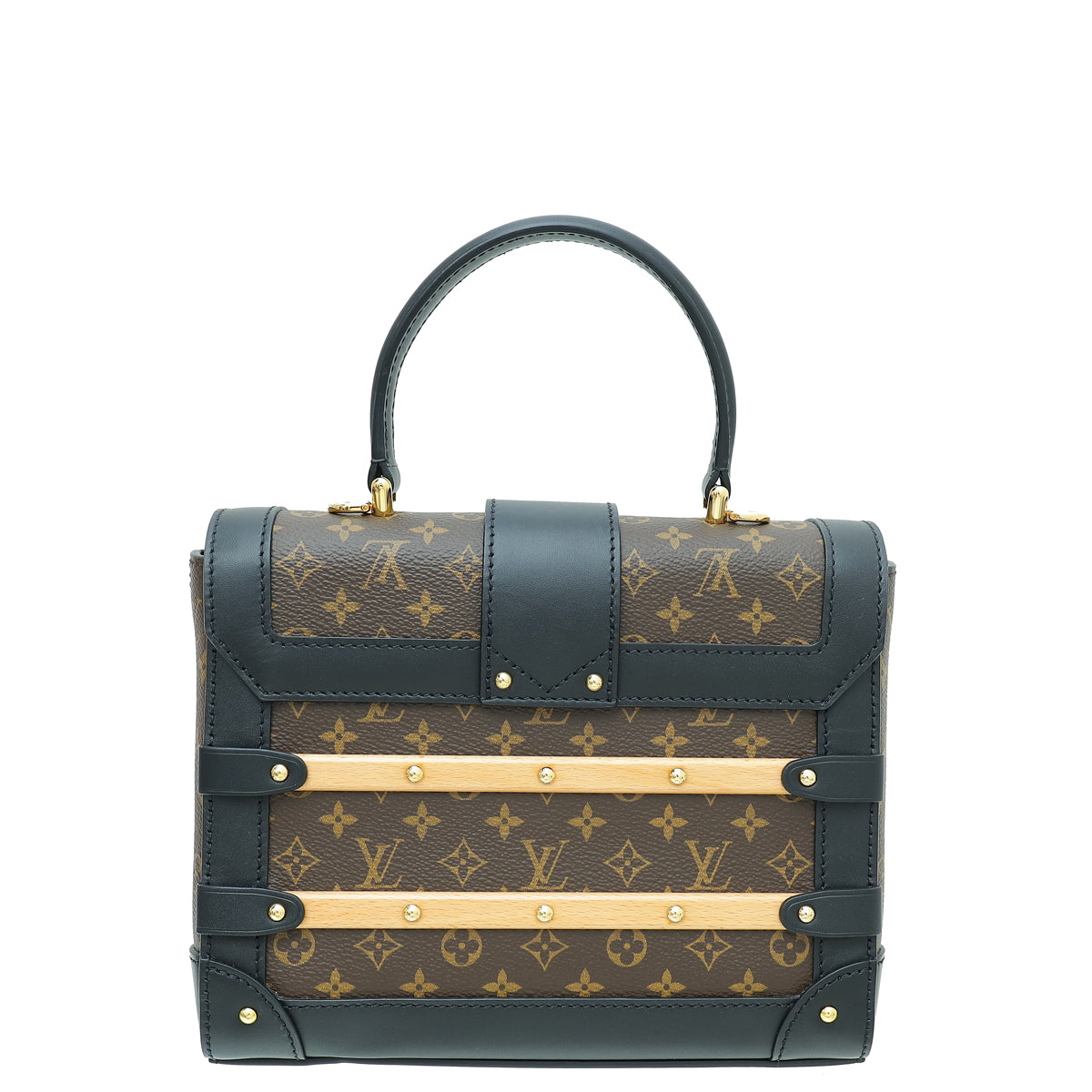 Louis Vuitton Bicolor Monogram Trianon PM Trunk Bag