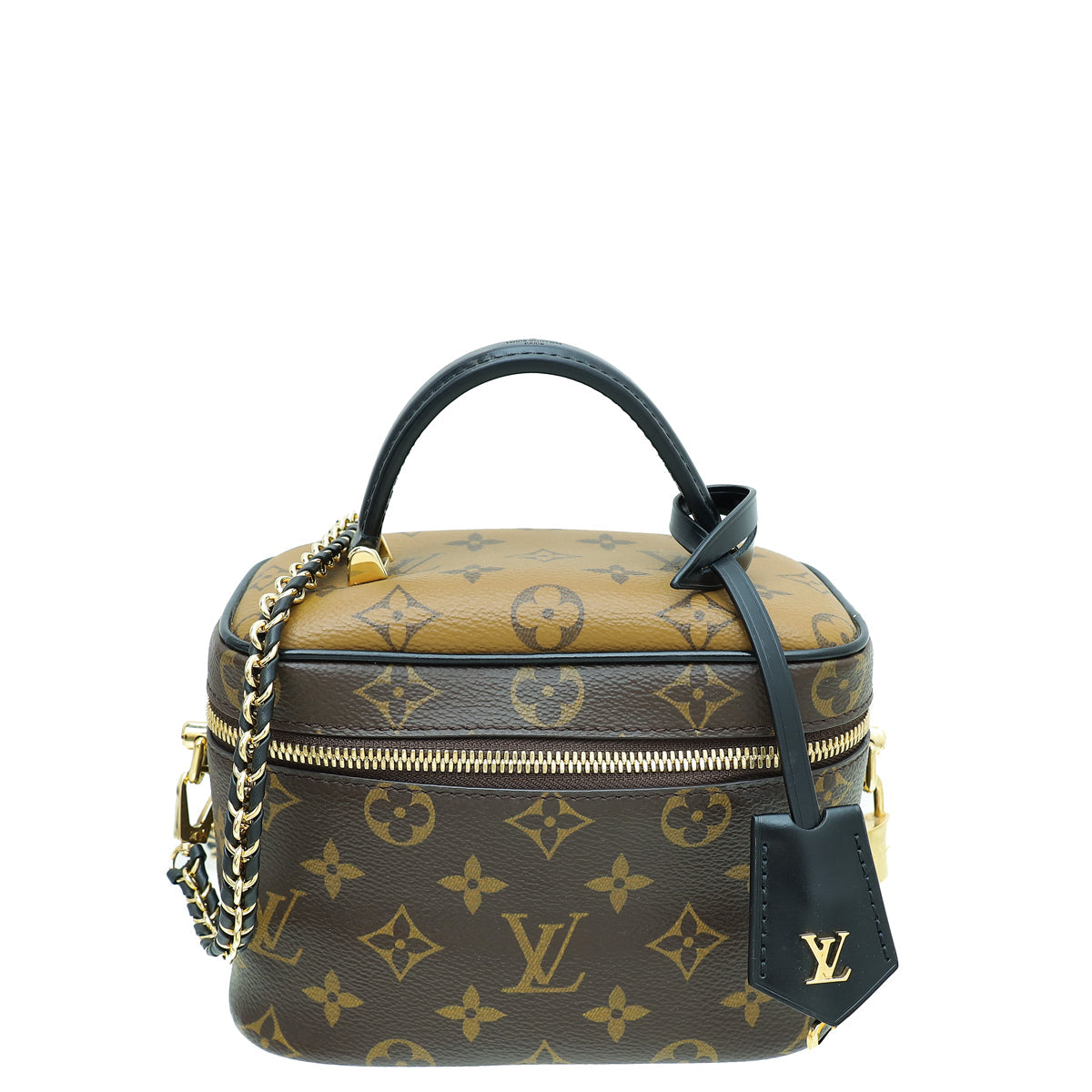 Louis Vuitton Bicolor Monogram/Monogram Reverse Vanity PM Bag