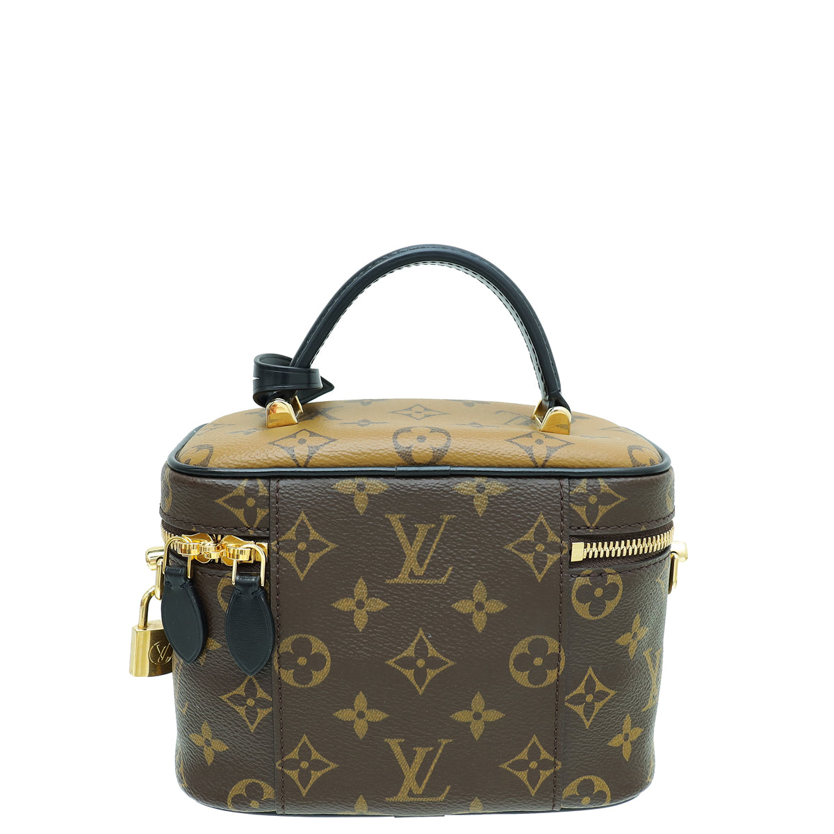 Louis Vuitton Bicolor Monogram/Monogram Reverse Vanity PM Bag