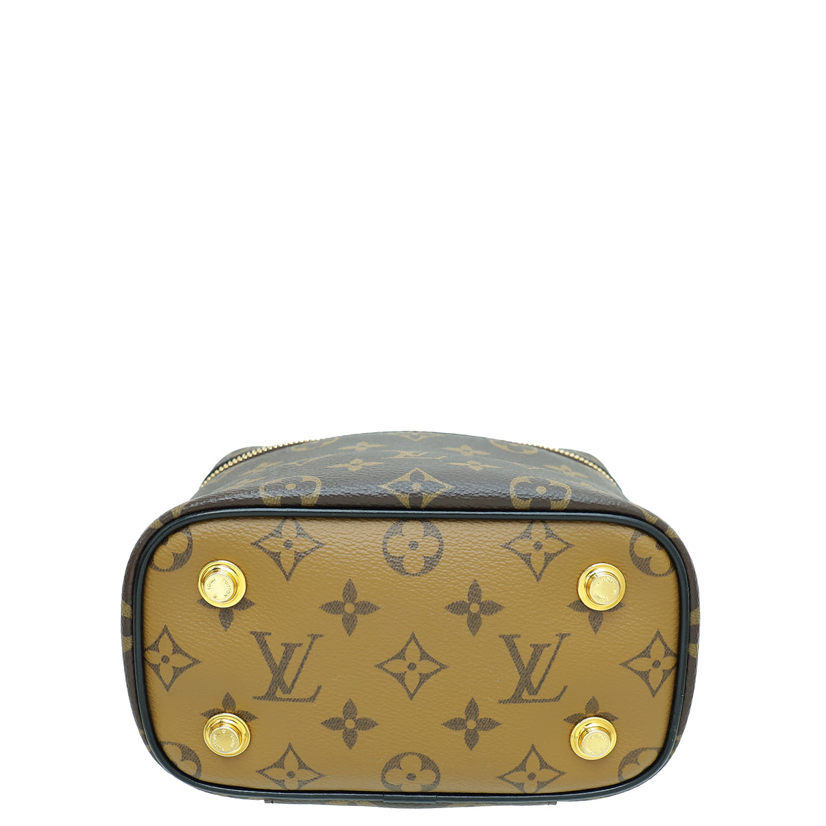 Louis Vuitton Bicolor Monogram/Monogram Reverse Vanity PM Bag