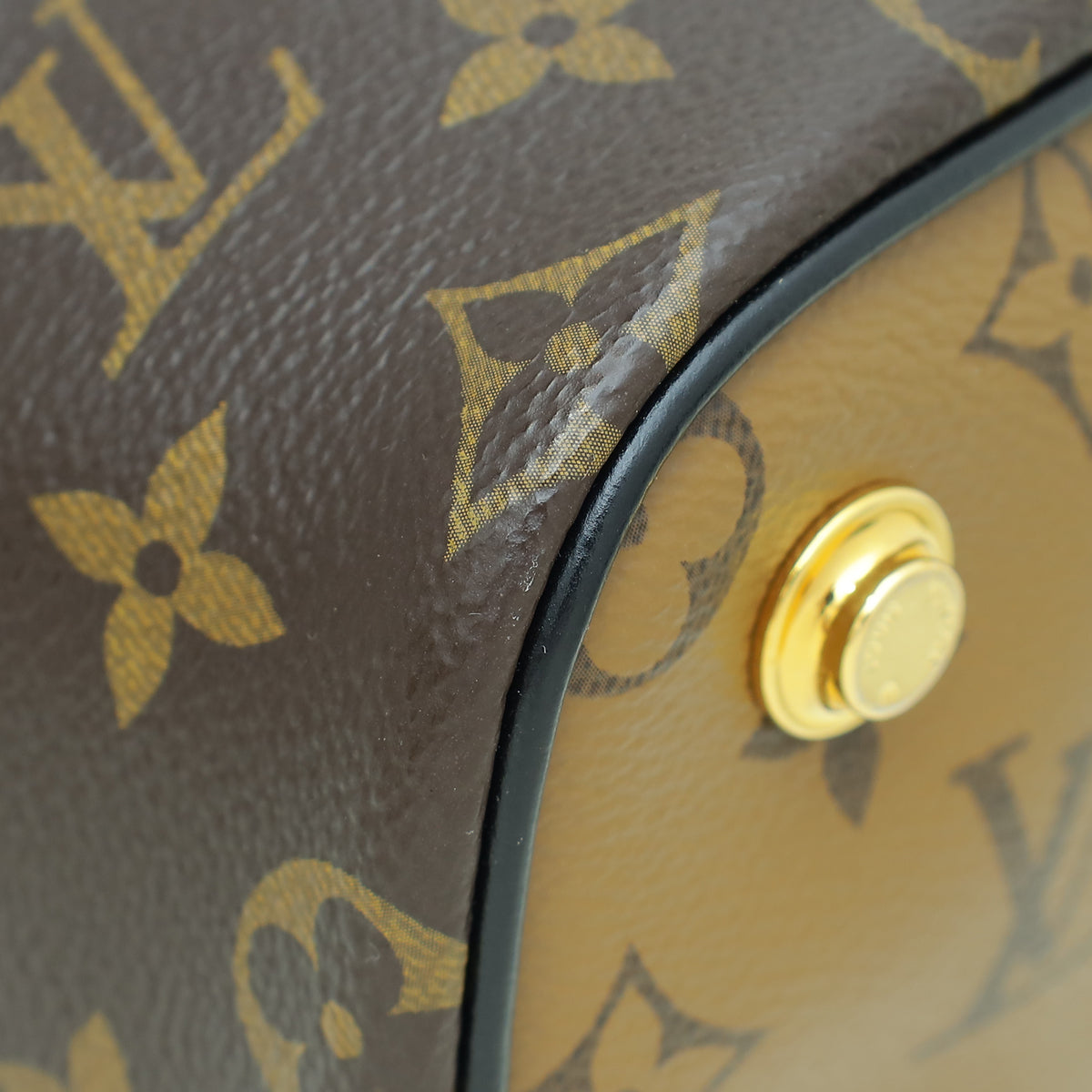 Louis Vuitton Bicolor Monogram/Monogram Reverse Vanity PM Bag