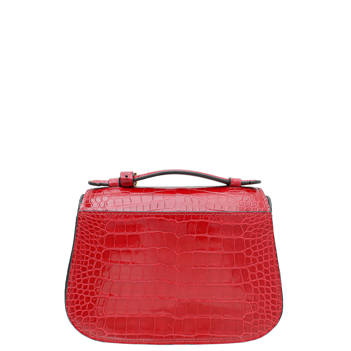 Louis Vuitton Cerise Shiny Alligator Neo Vivienne Bag