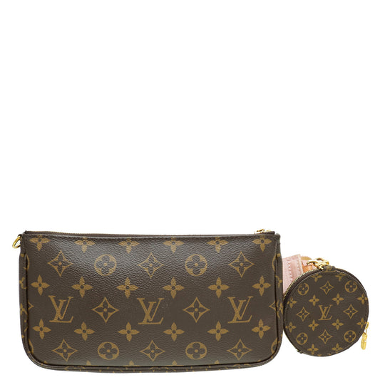 Louis Vuitton Bicolor Monogram Multi Pochette Accessories Bag