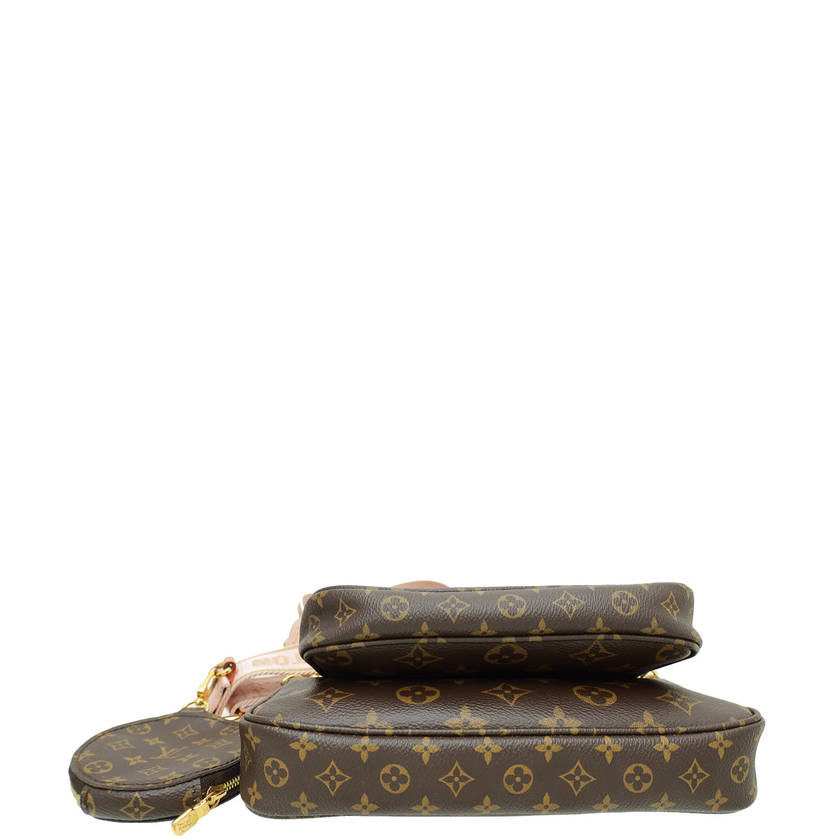 Louis Vuitton Bicolor Monogram Multi Pochette Accessories Bag