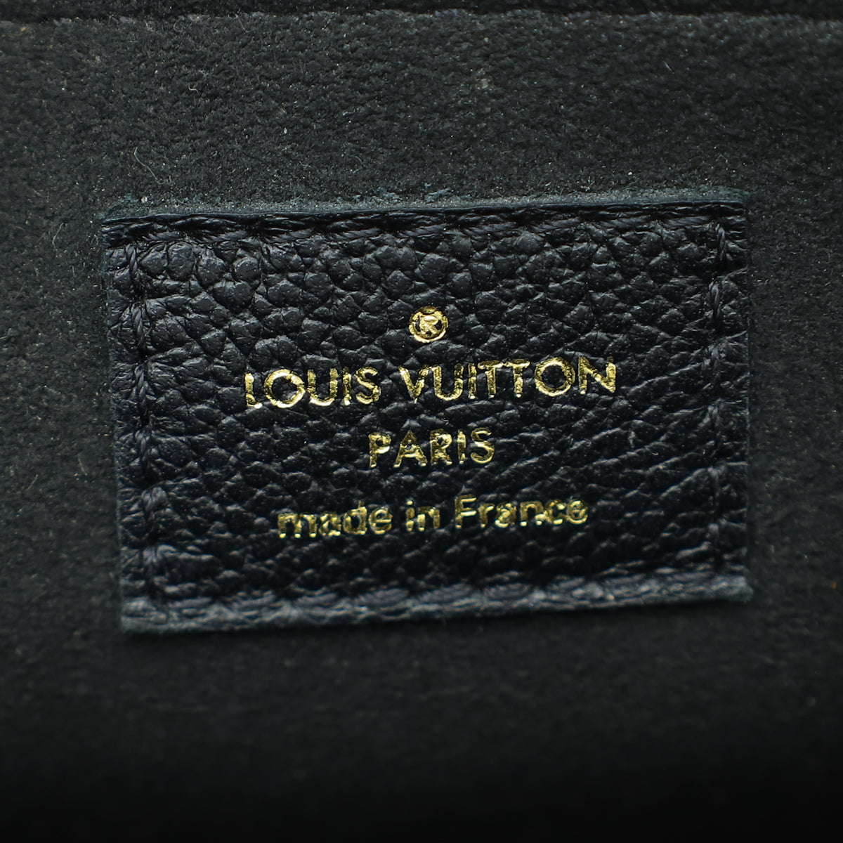 Louis Vuitton Black Monogram Empreinte Vavin PM Bag