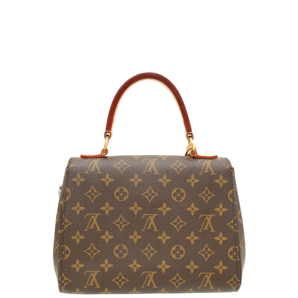 Louis Vuitton Bicolor Monogram Cluny BB Bag W/ SH initials