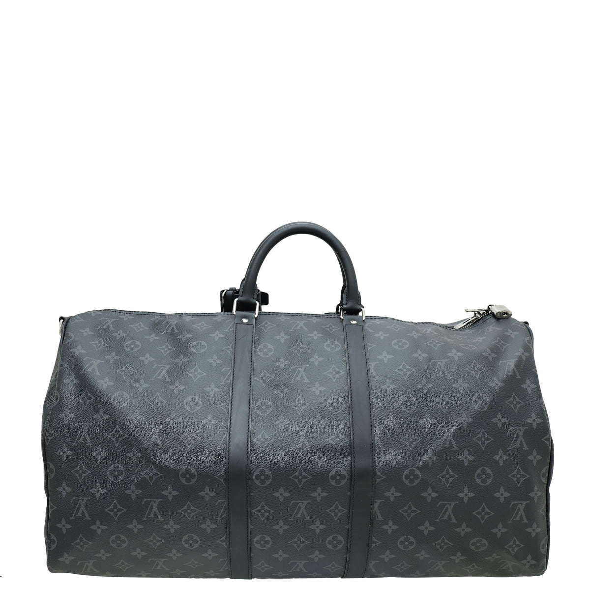 Louis Vuitton Monogram Eclipse Keepall Bandoulière 55 Bag