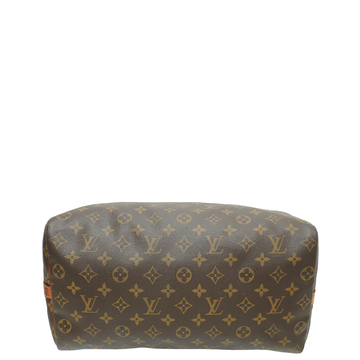 Louis Vuitton Brown Monogram Speedy Bandouliere 35 Bag