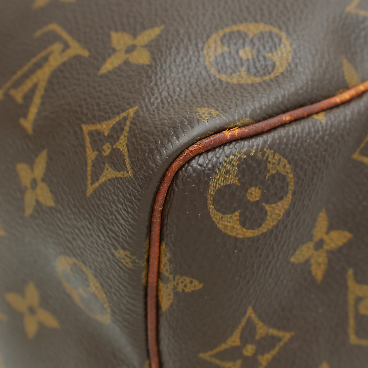 Louis Vuitton Brown Monogram Speedy Bandouliere 35 Bag