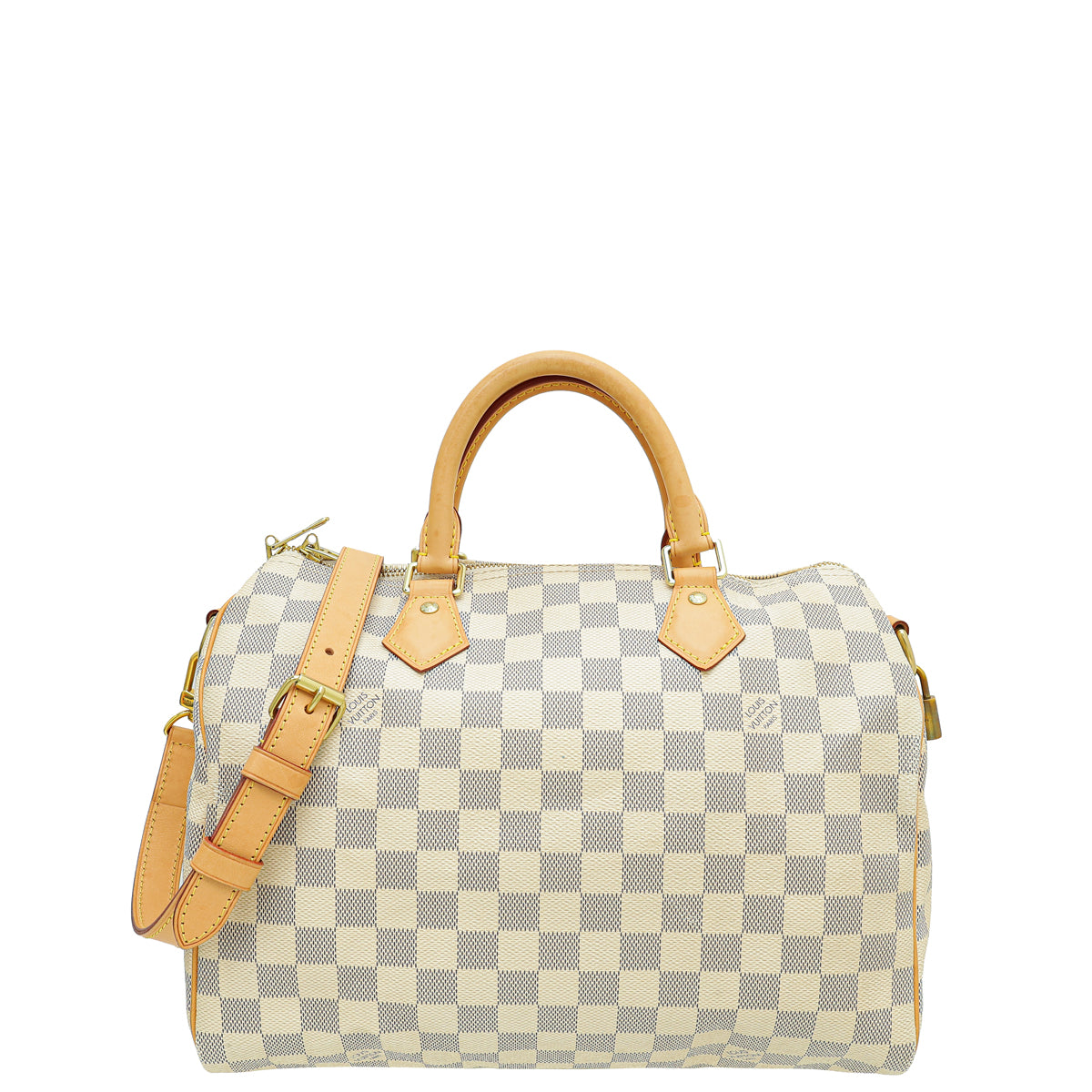 Louis Vuitton Azur Speedy Bandouliere 30 Bag