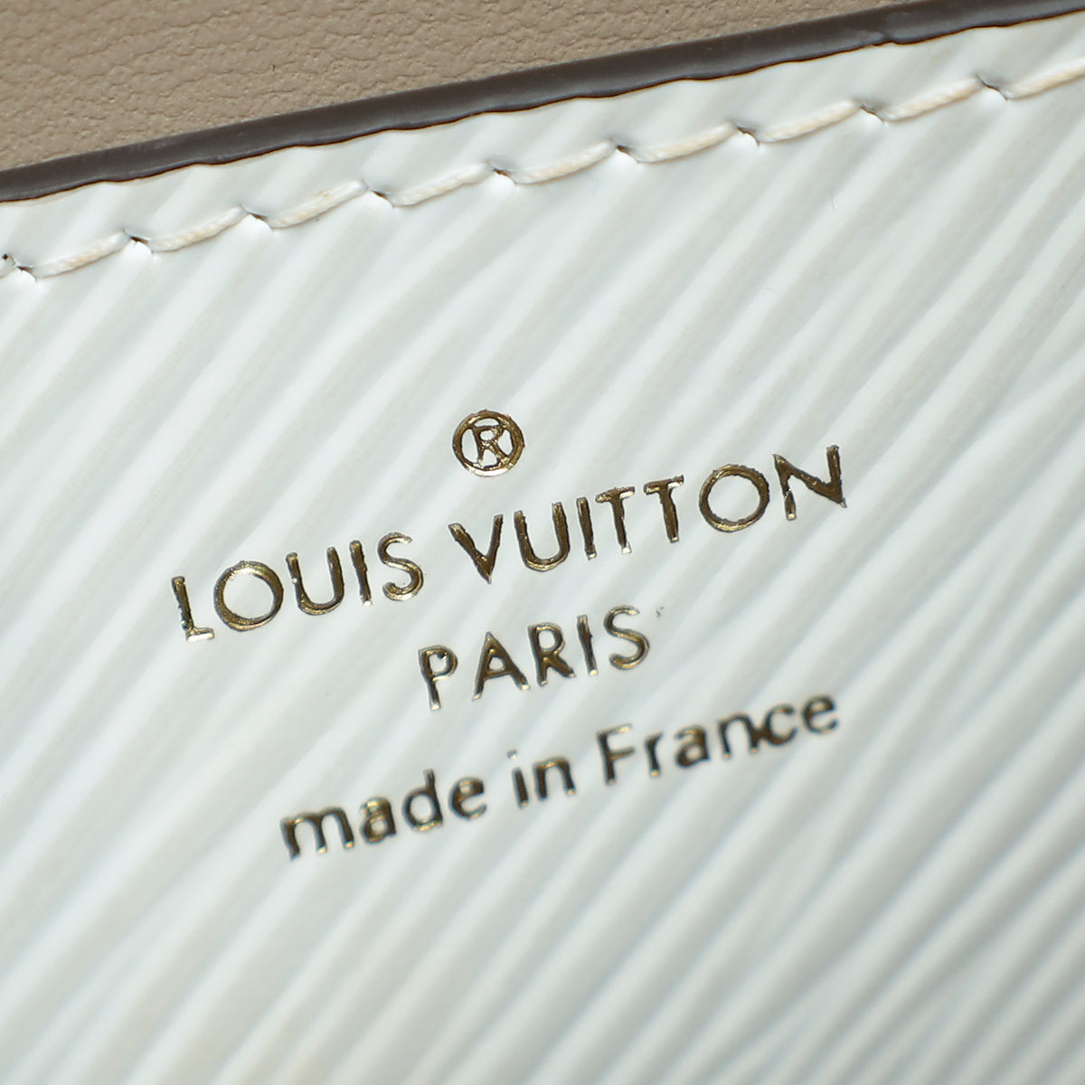 Louis Vuitton White Twist MM Top Handle Bag