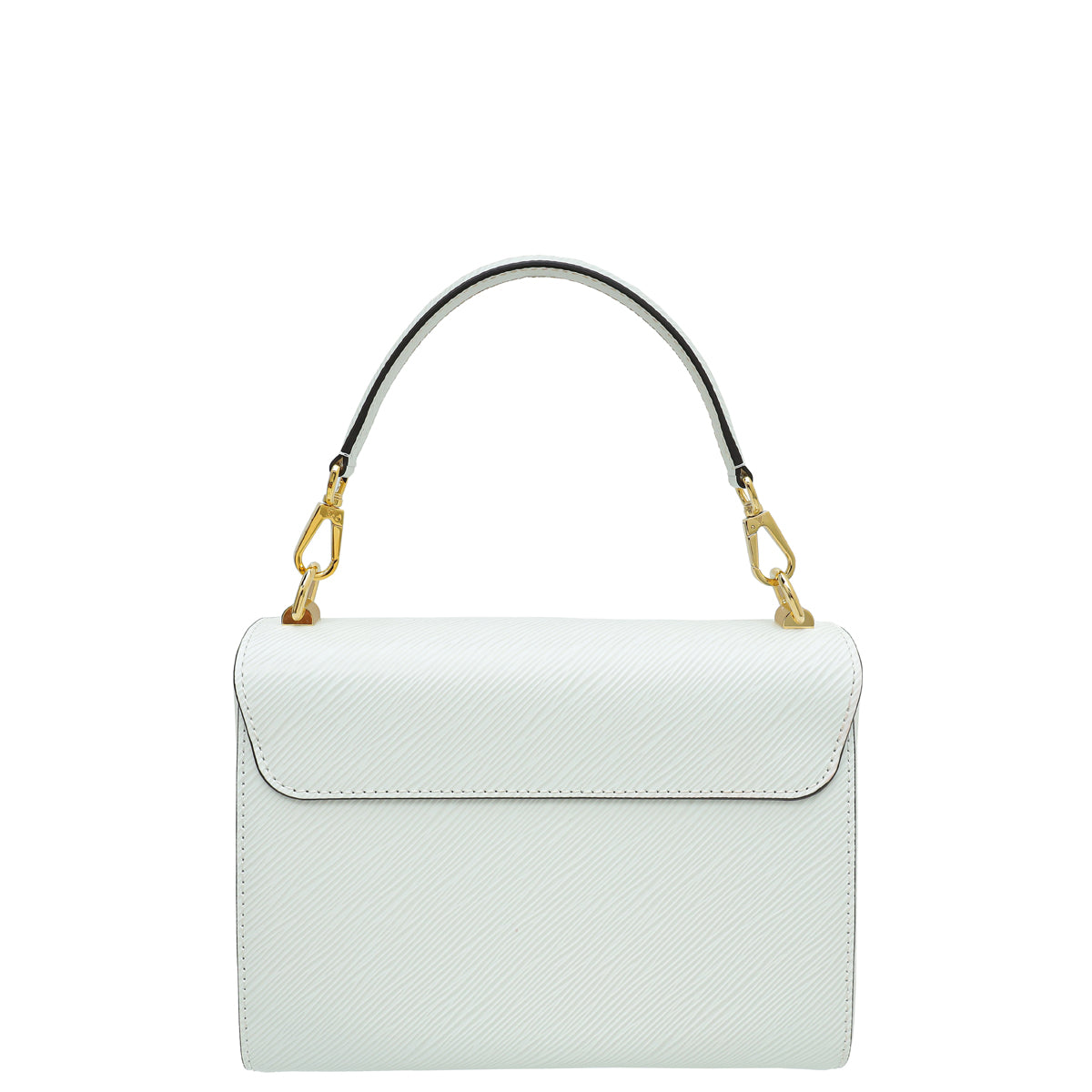 Louis Vuitton White Twist MM Top Handle Bag