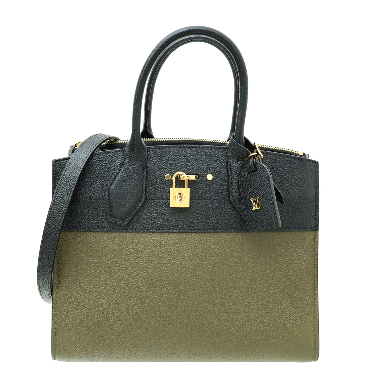 Louis Vuitton Bicolor City Steamer MM Bag