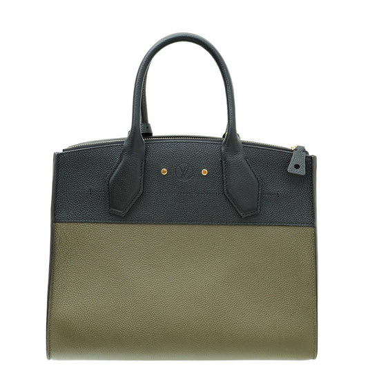 Louis Vuitton Bicolor City Steamer MM Bag