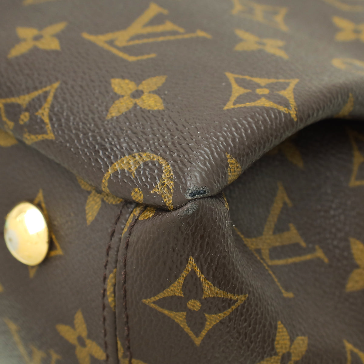 Louis Vuitton Monogram Black Pallas MM Bag