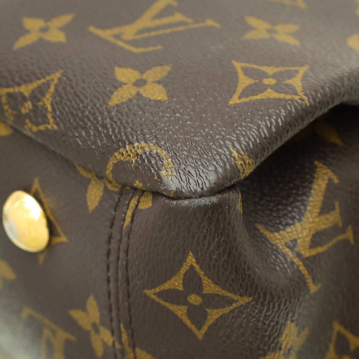 Louis Vuitton Monogram Black Pallas MM Bag