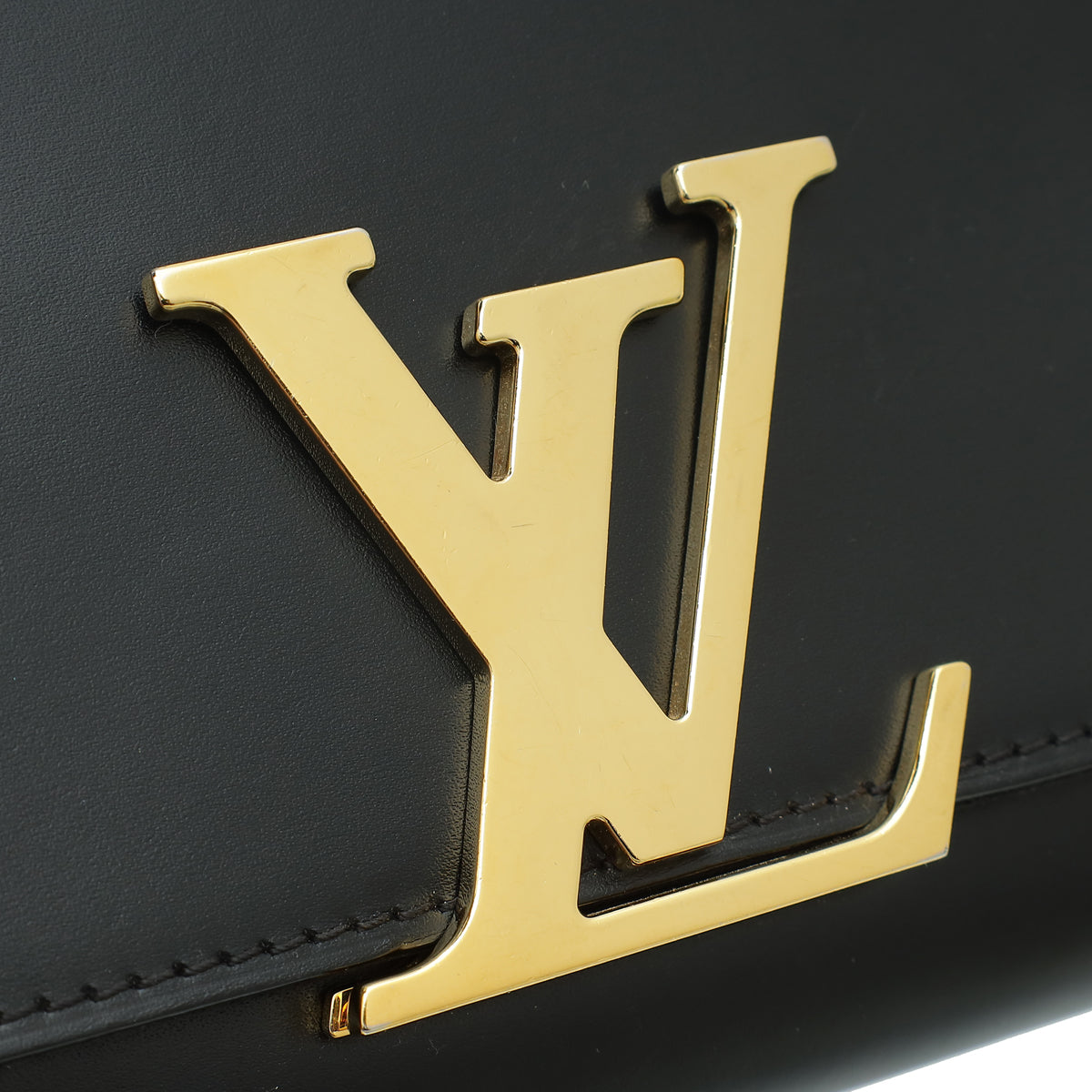 Louis Vuitton Black Chain Louise GM Bag