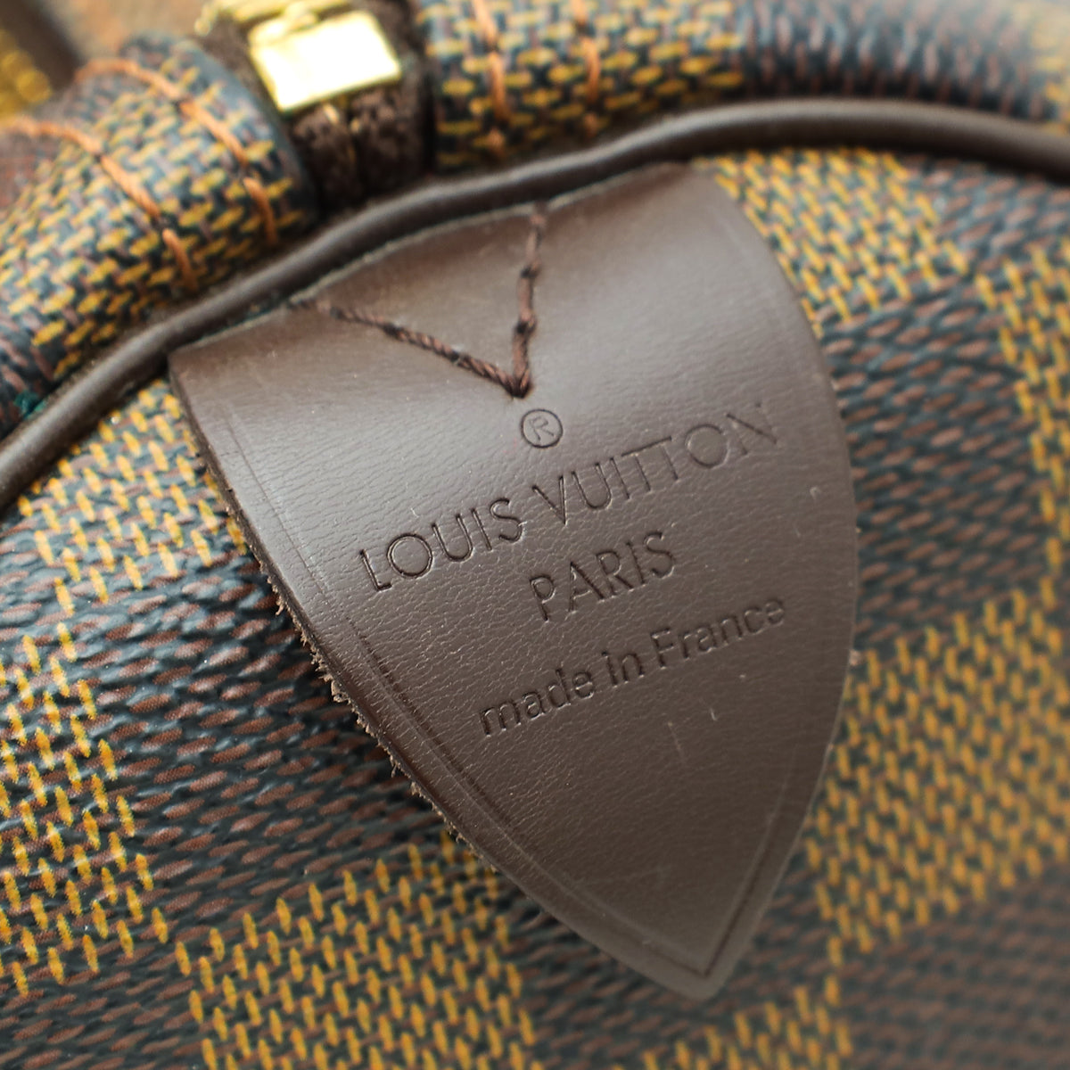 Louis Vuitton Damier Ebene Speedy 30 Bag