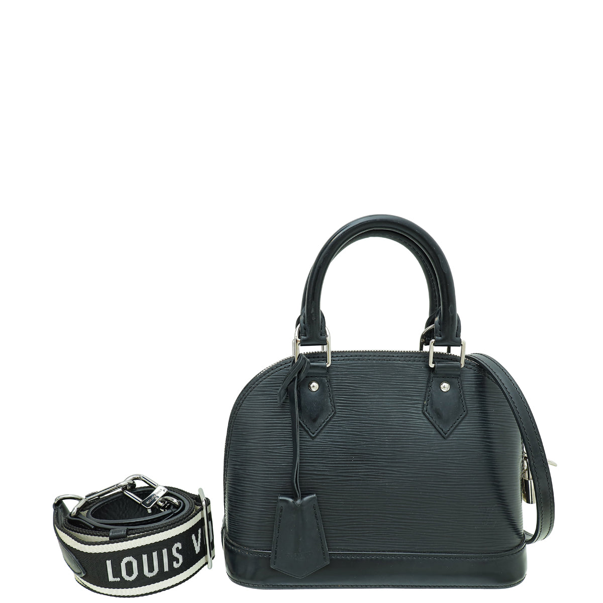 Louis Vuitton Black Alma BB Bag