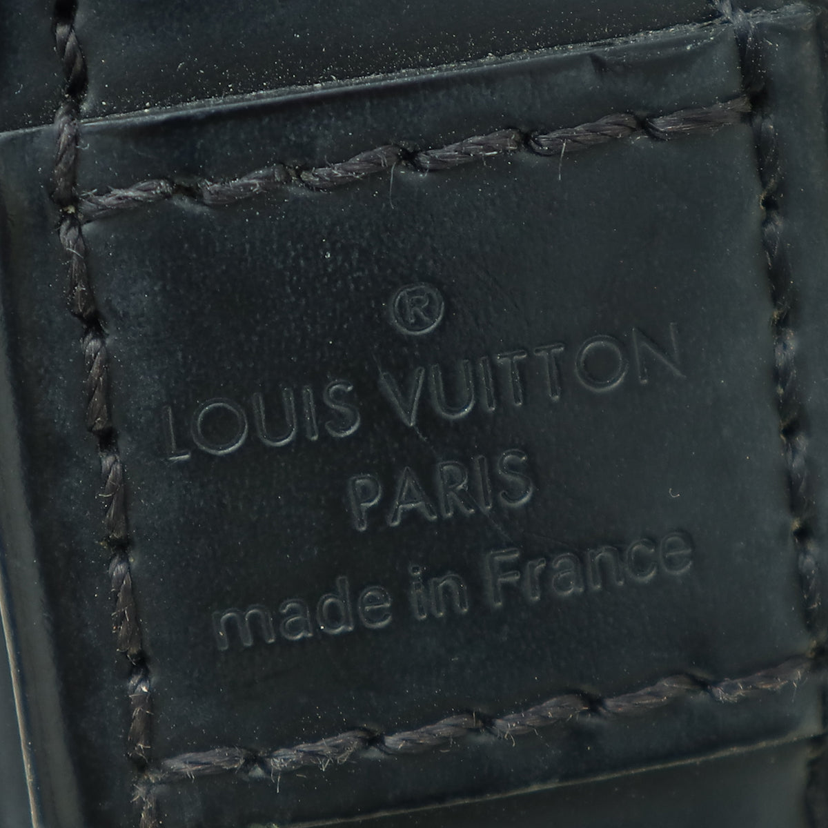 Louis Vuitton Black Alma BB Bag