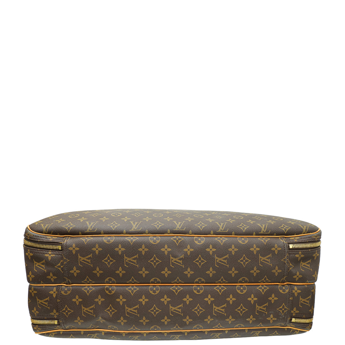 Louis Vuitton Brown Monogram Alize 2 Poche Soft Suitcase