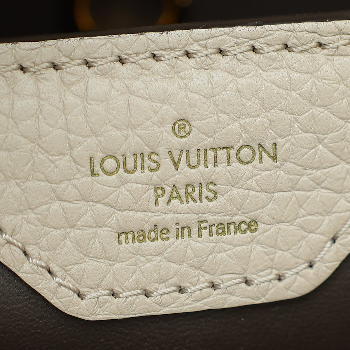 Louis Vuitton Galet Capucines BB Python Handle Bag