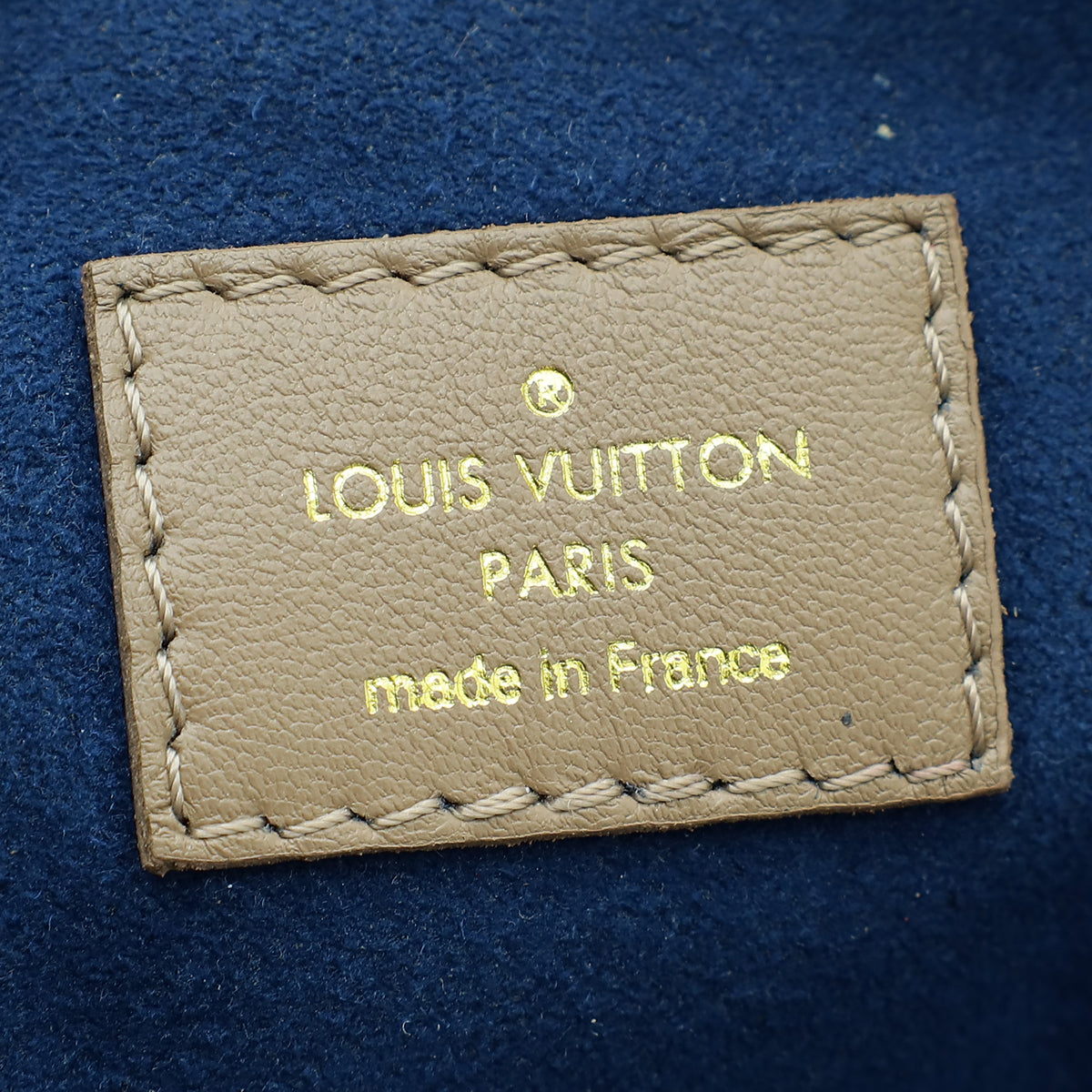 Louis Vuitton Taupe Puffy Monogram Embossed Coussin MM Bag