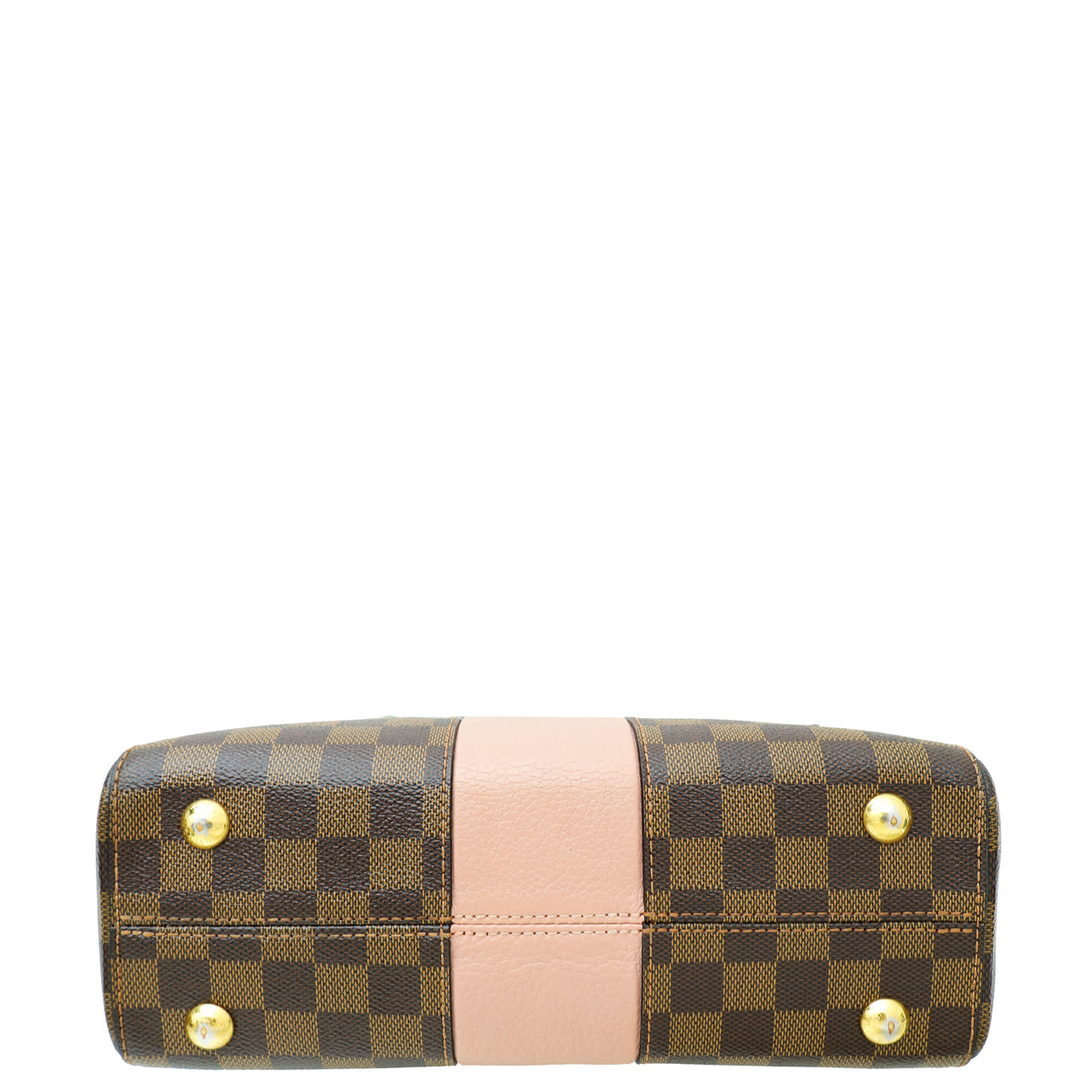 Louis Vuitton Ebene Rose Ballerine Bond Street Bag W/ M.A Initials