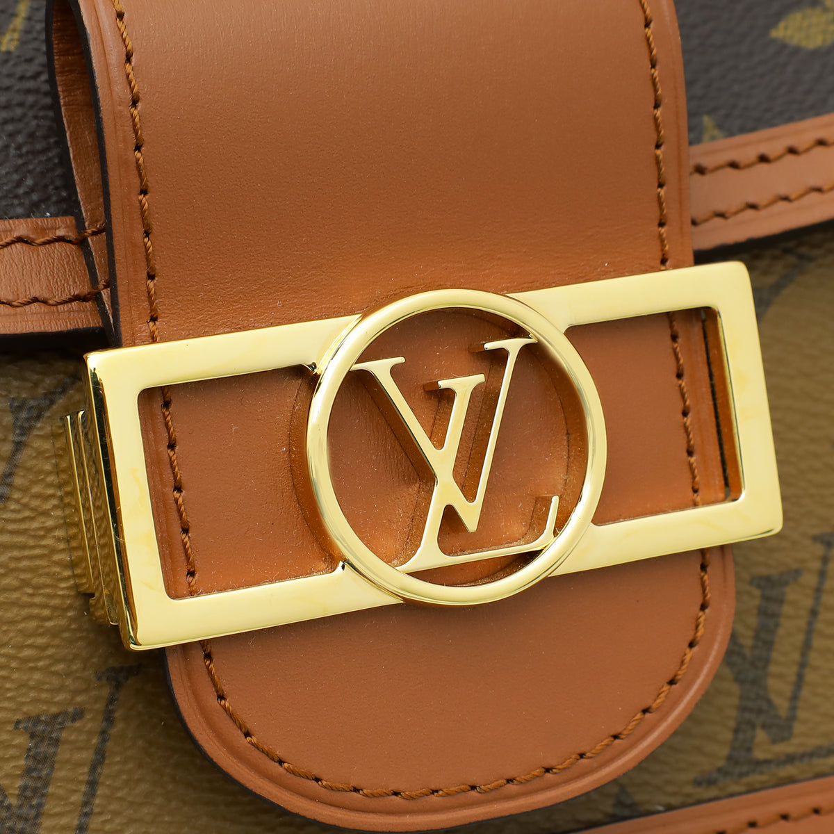 Louis Vuitton Monogram Reverse Dauphine Mini Bag