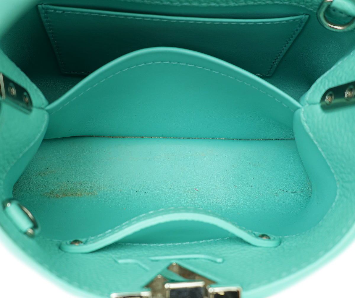 Louis Vuitton Miami Green Capucines  Mini Bag