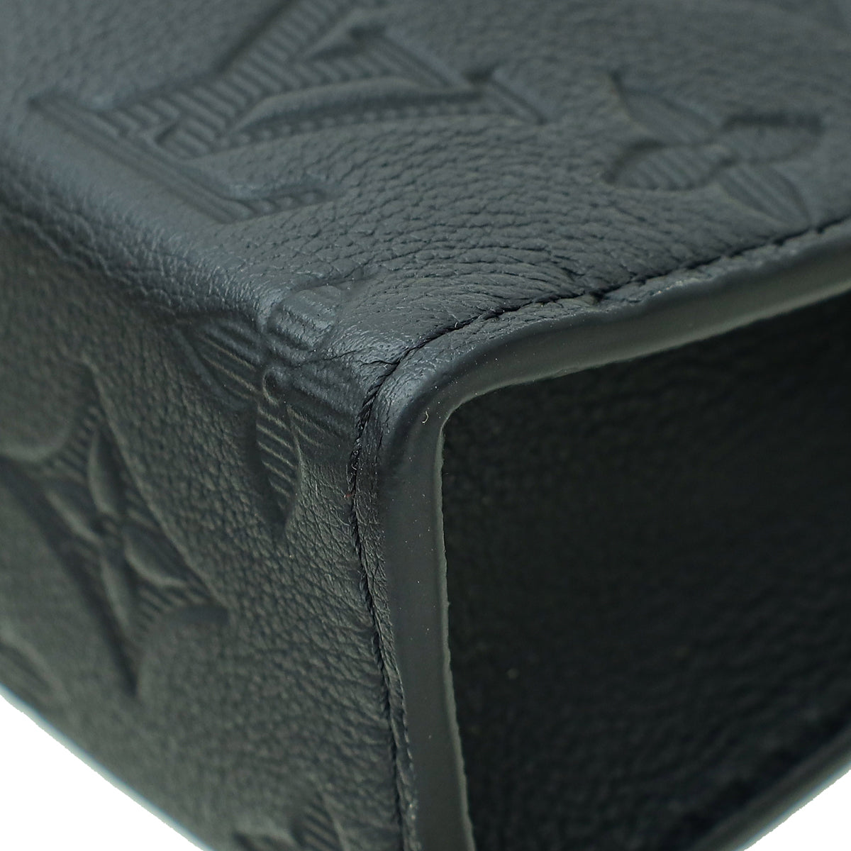 Louis Vuitton Black Monogram Shadow Embossed Gaston Wearable Wallet