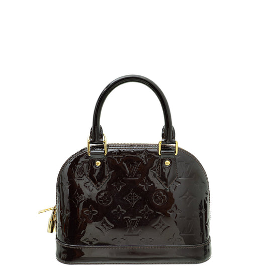 Louis Vuitton Monogram Vernis Alma BB Bag