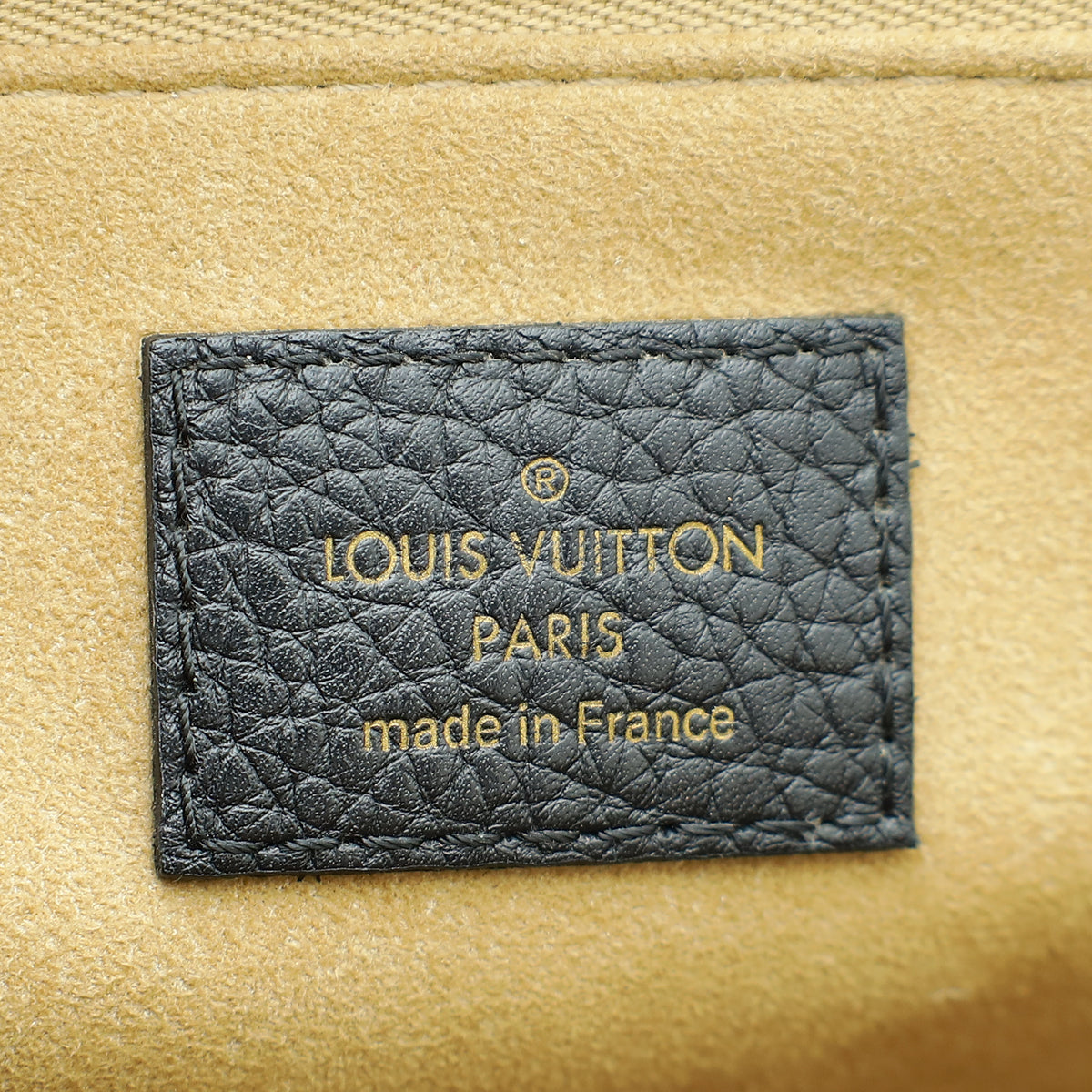 Louis Vuitton Black Volta Taurillon GM Bag