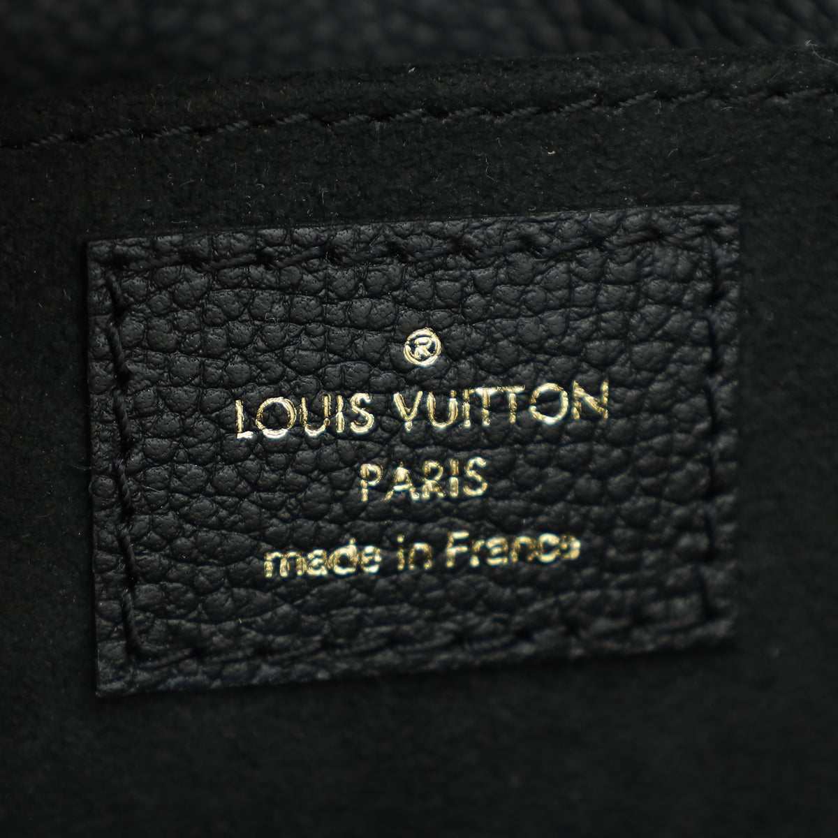 Louis Vuitton Black Monogram Empreinte Metis East West Bag