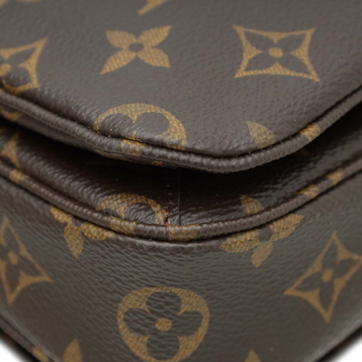 Louis Vuitton Brown Monogram Pochette Metis