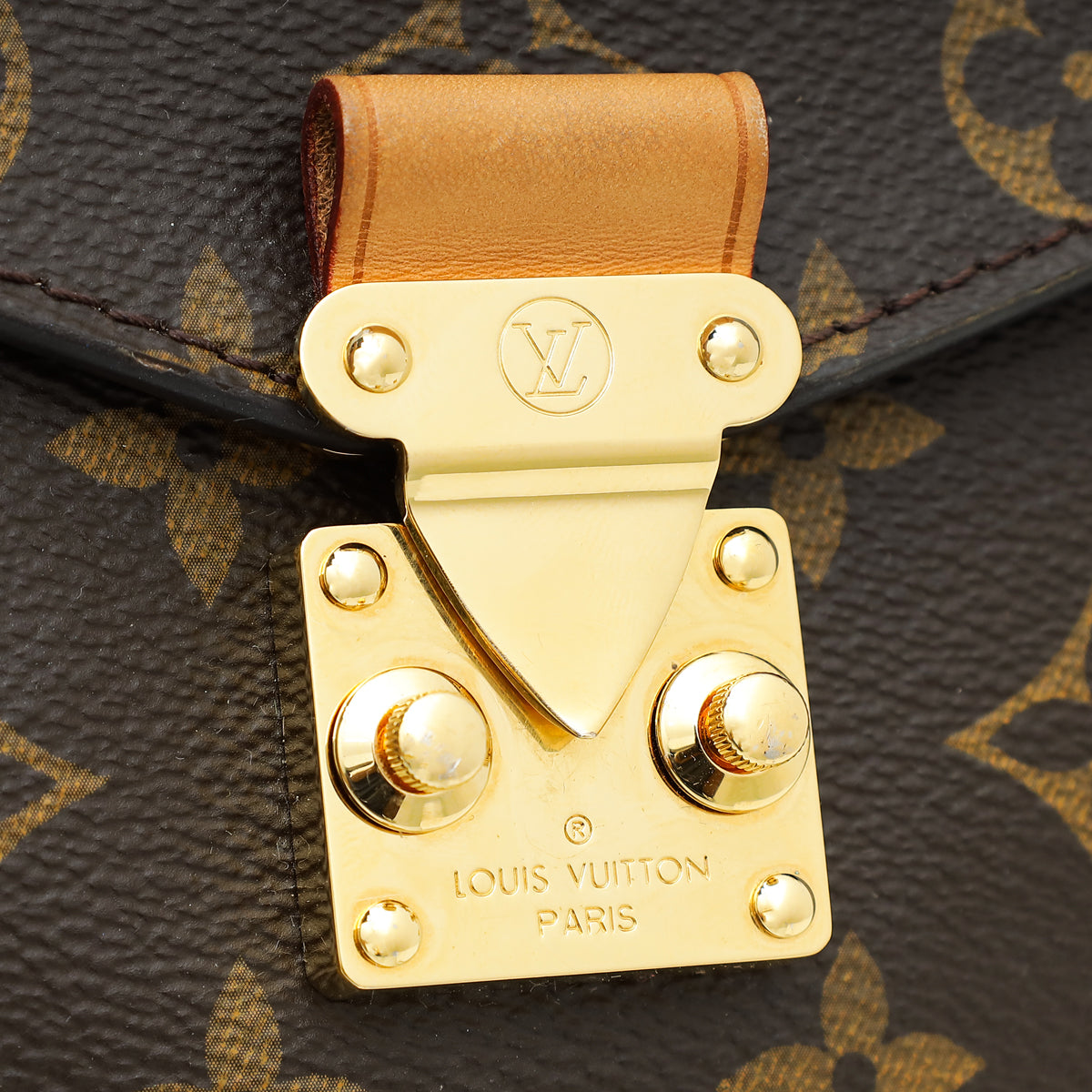 Louis Vuitton Brown Monogram Pochette Metis