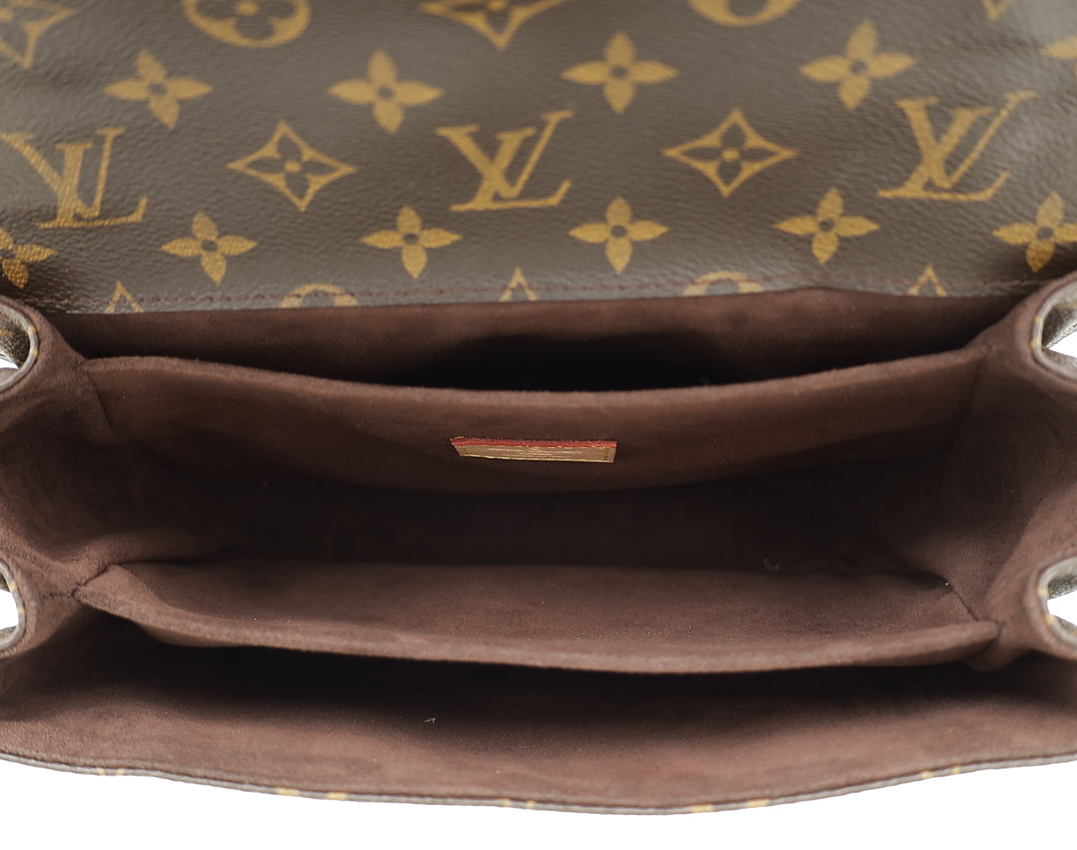 Louis Vuitton Brown Monogram Pochette Metis