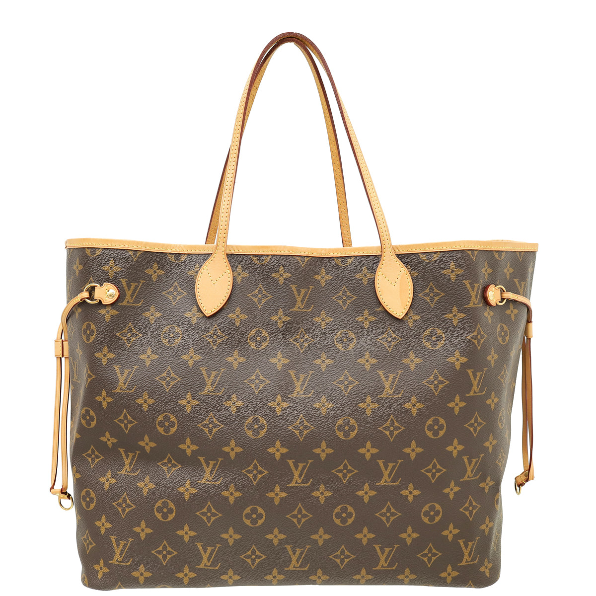 Louis Vuitton Brown Monogram Neverfull GM Bag