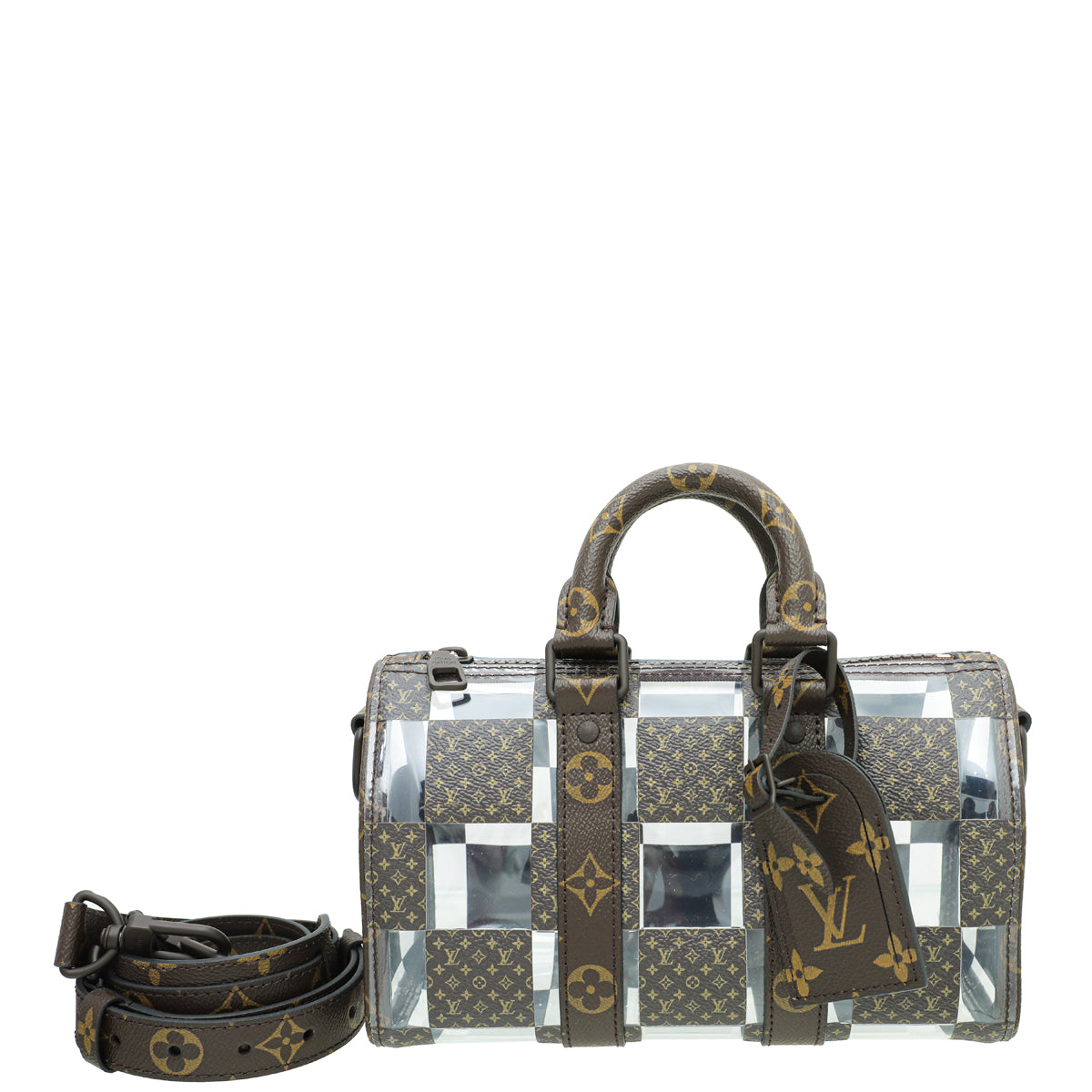 Louis Vuitton Monogram Chess Keepall 25 Bandouliere Bag