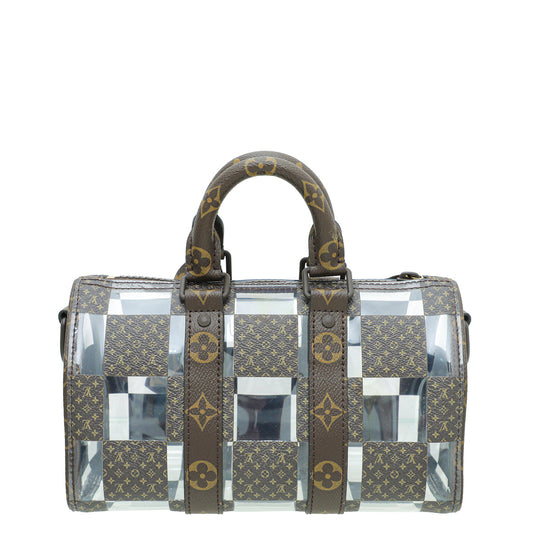 Louis Vuitton Monogram Chess Keepall 25 Bandouliere Bag