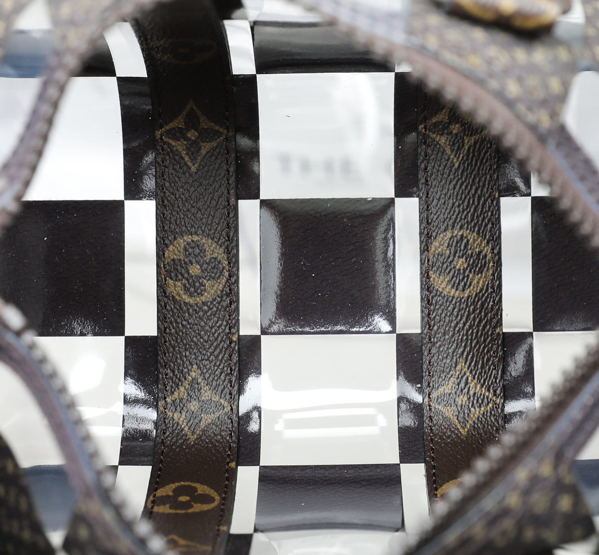 Louis Vuitton Monogram Chess Keepall 25 Bandouliere Bag