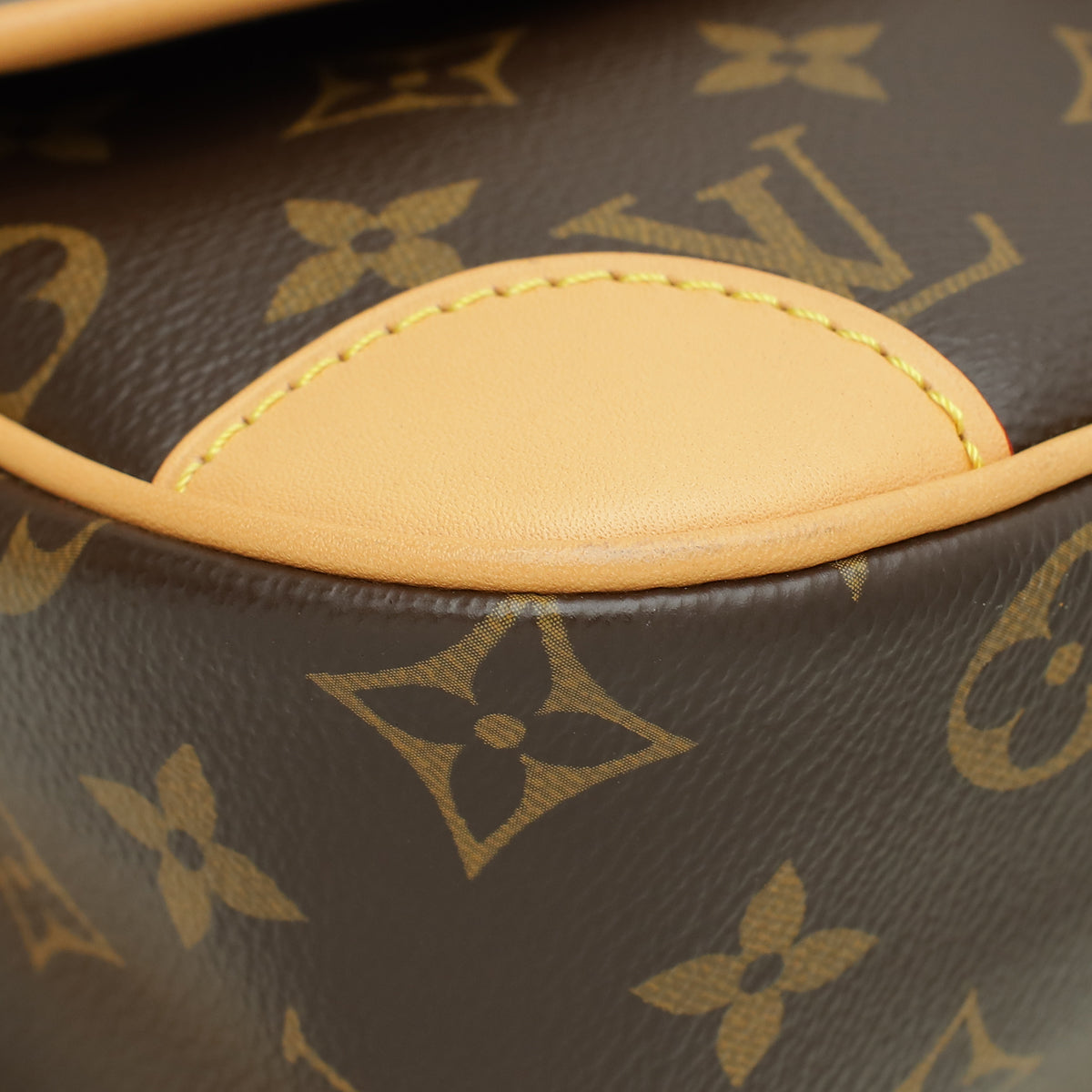 Louis Vuitton Monogram Diane Satchel Bag