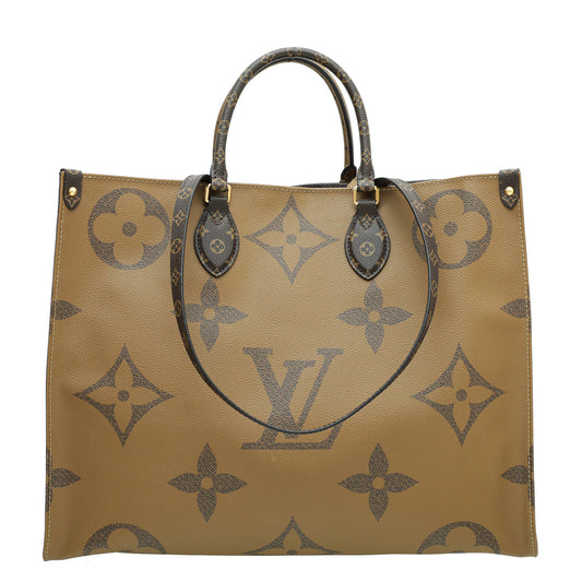 Louis Vuitton Monogram Reverse Onthego GM Bag