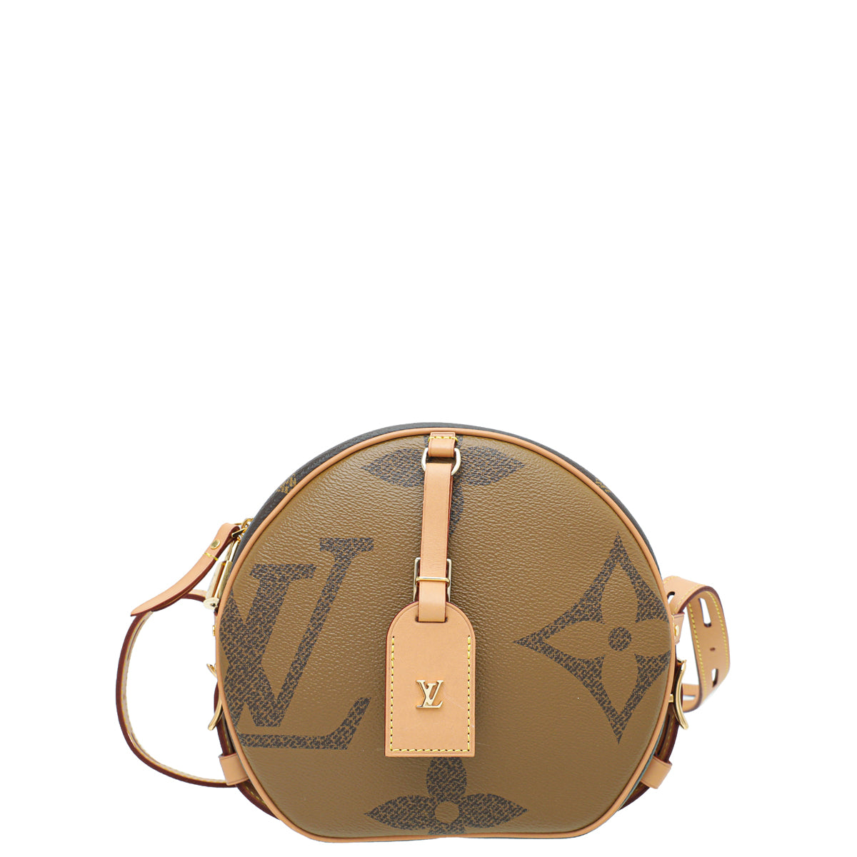 Louis Vuitton Brown Giant Monogram Reverse Boite Chapeau Souple MM Bag